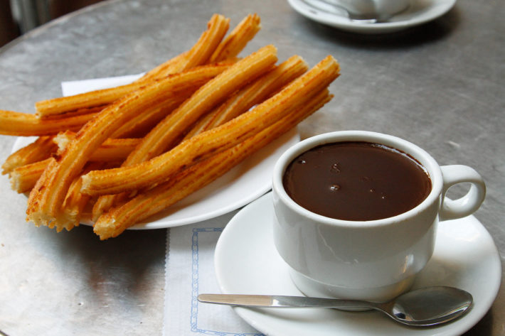 A treat in Chocolateria San Gines by Erik Strahm flickr e1542806483897 December in Madrid