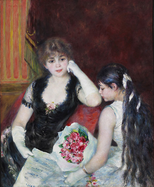 Peinture de Renoir . Musée du Prado. Madrid
