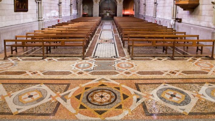 Mosaic of Sant Pacià Church Picture courtesy of Barcelona Ajuntament 1 e1560261242770 District of the month: Sant Andreu