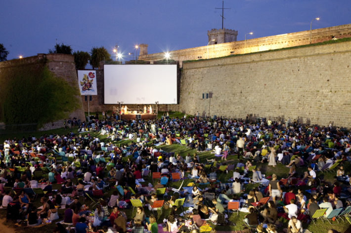 Sala Montjuïc outdoor film festival Barcelona Connect e1561123312118 July in Barcelona