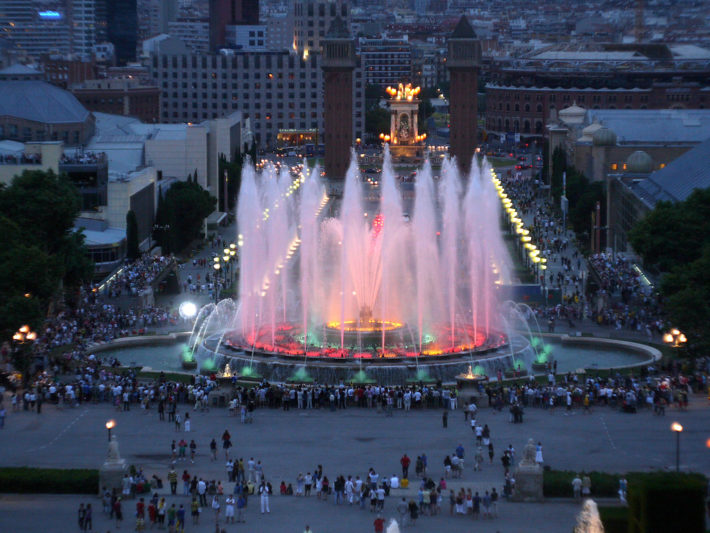 The Magic Fountain of Montjuic Picture courtesy of Emilia Murray e1573567139658 December in Barcelona