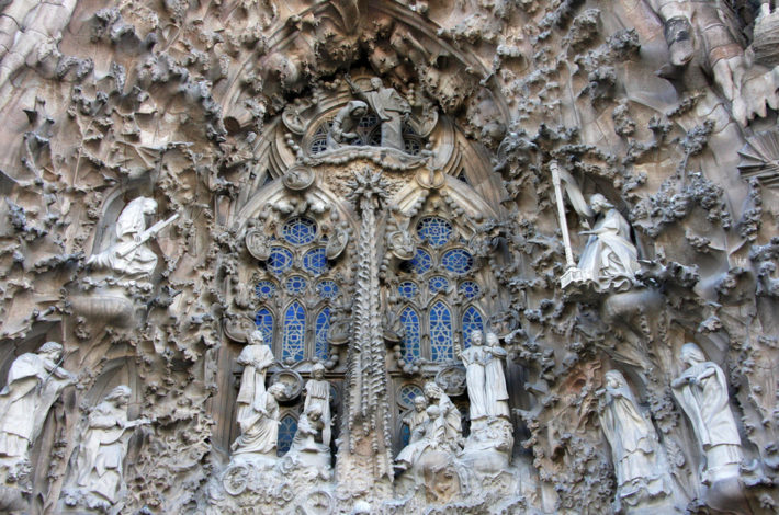 The Nativity Façade  e1566467958942 La Sagrada Familia