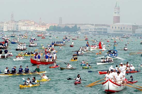 venice regatta Venise au mois de Mai