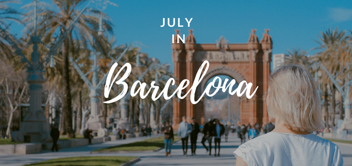 July in Barcelona