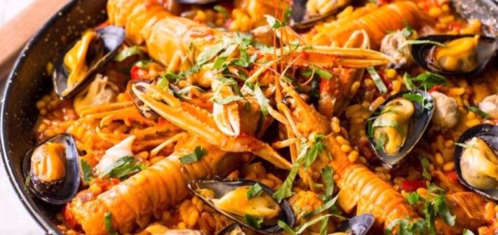 Seafood Paella