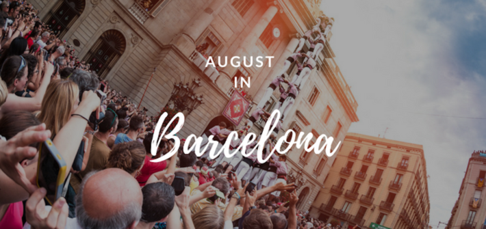 August in Barcelona